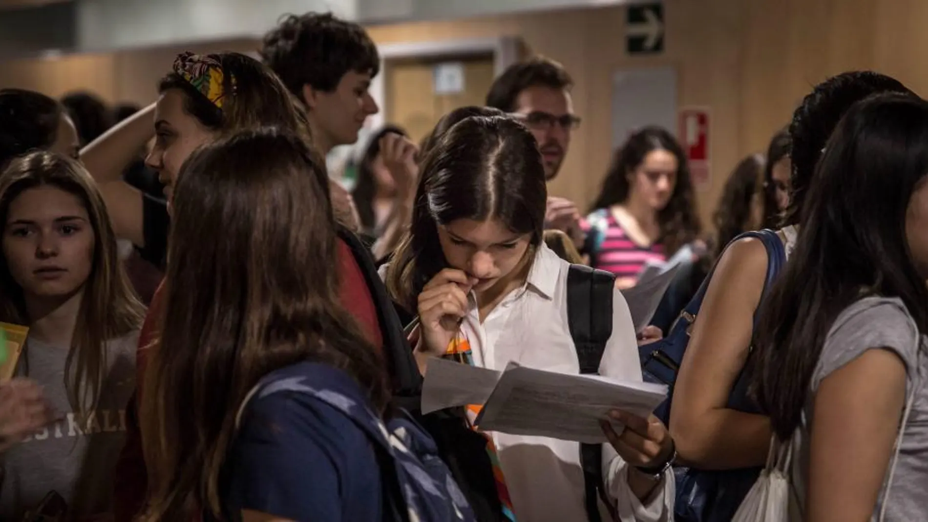 Ayer tocaba Historia de España, Lengua Extranjera, Matemáticas, Latín y Fundamentos del Arte (EFE)