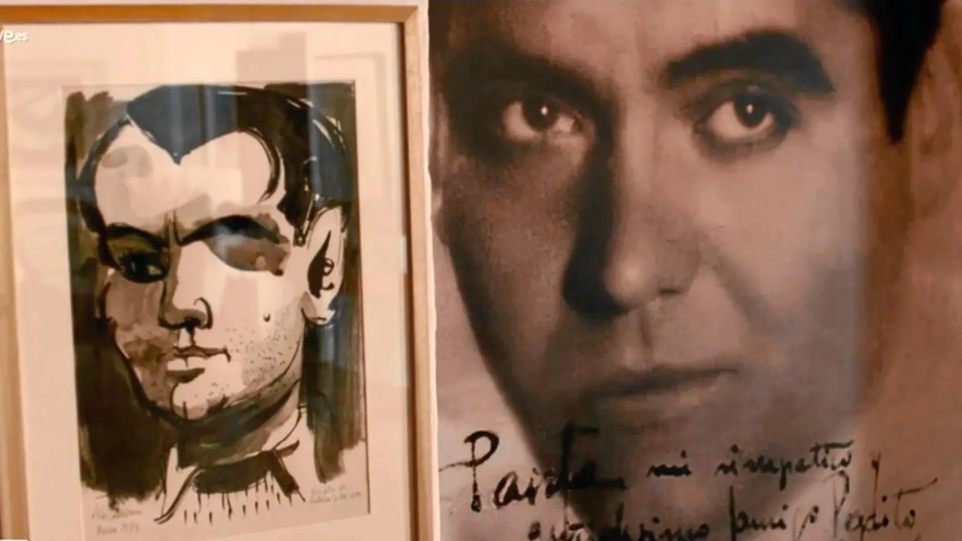Imagen de la exposición «Buscaba el amanecer, José Caballero evoca a García Lorca», cuyo comisario fue el redactor de LA RAZÓN Víctor Fernández