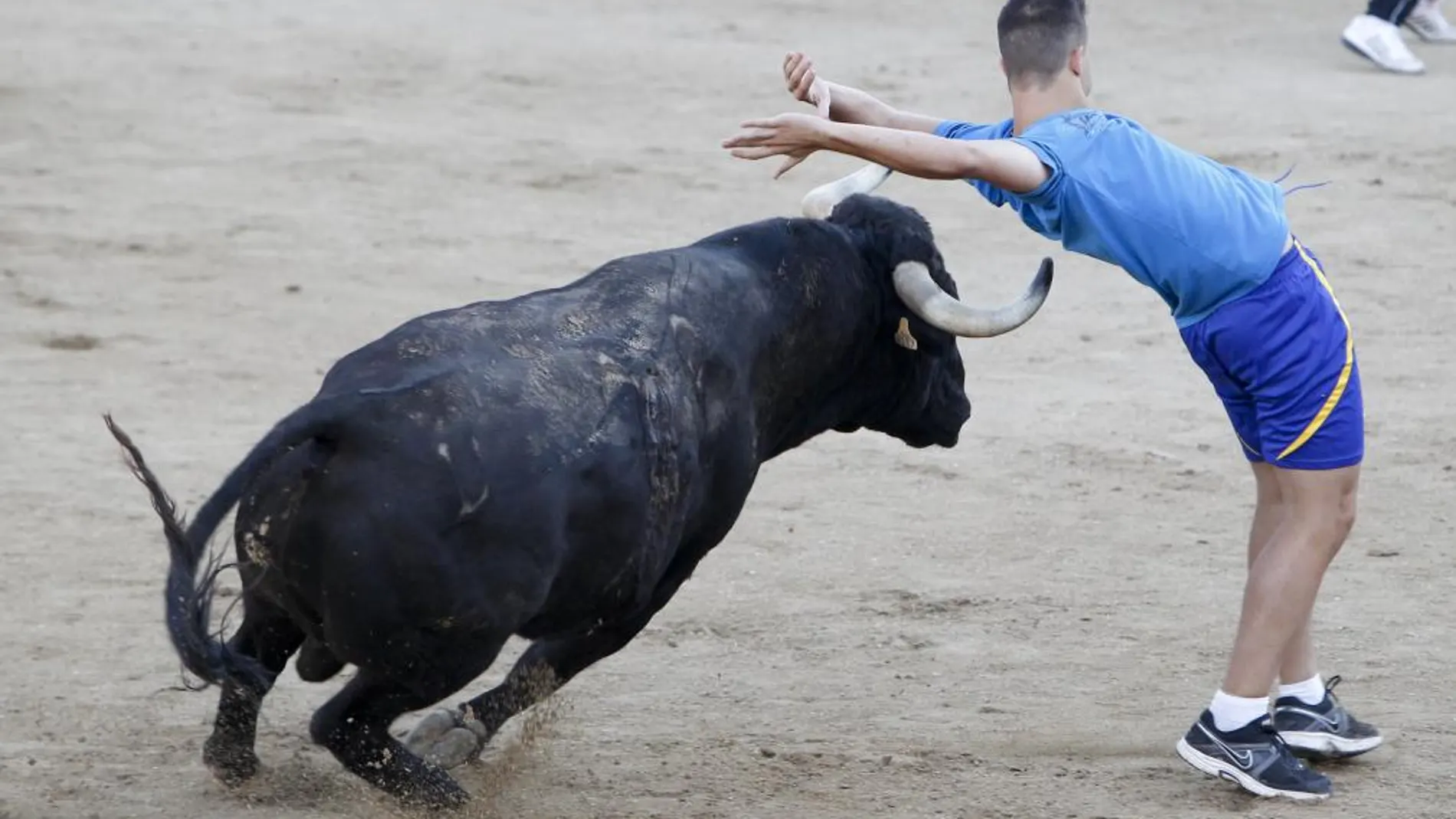 Un quiebro en los festejos populares