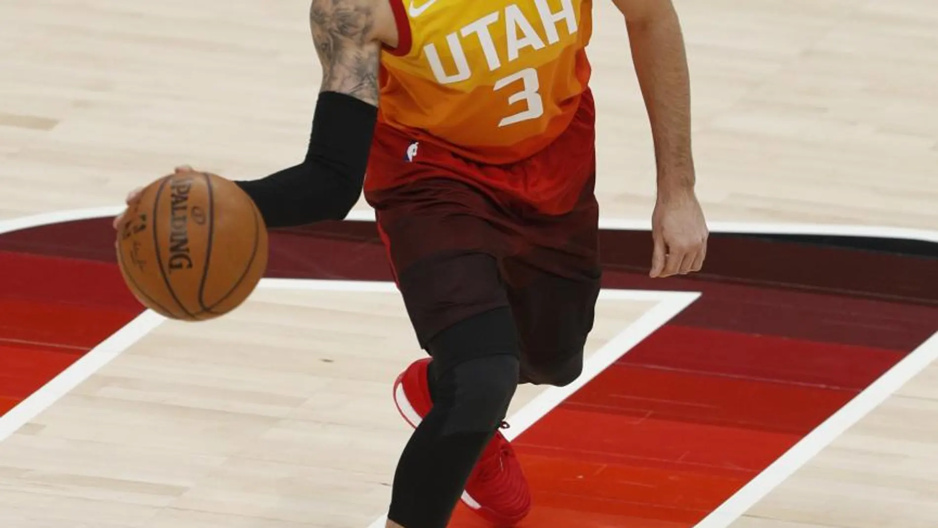 El jugador español Ricky Rubio de los Utah Jazz.