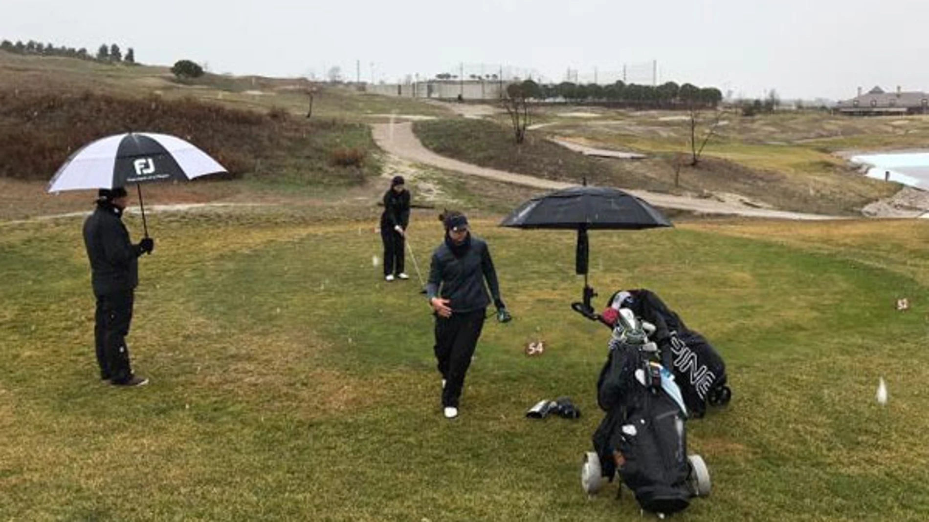 Concentración golf femenino