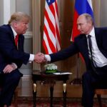El presidente estadounidense, Donald Trump, y su homólogo ruso, Vladimir Putin, durante su encuentro en Helsinki