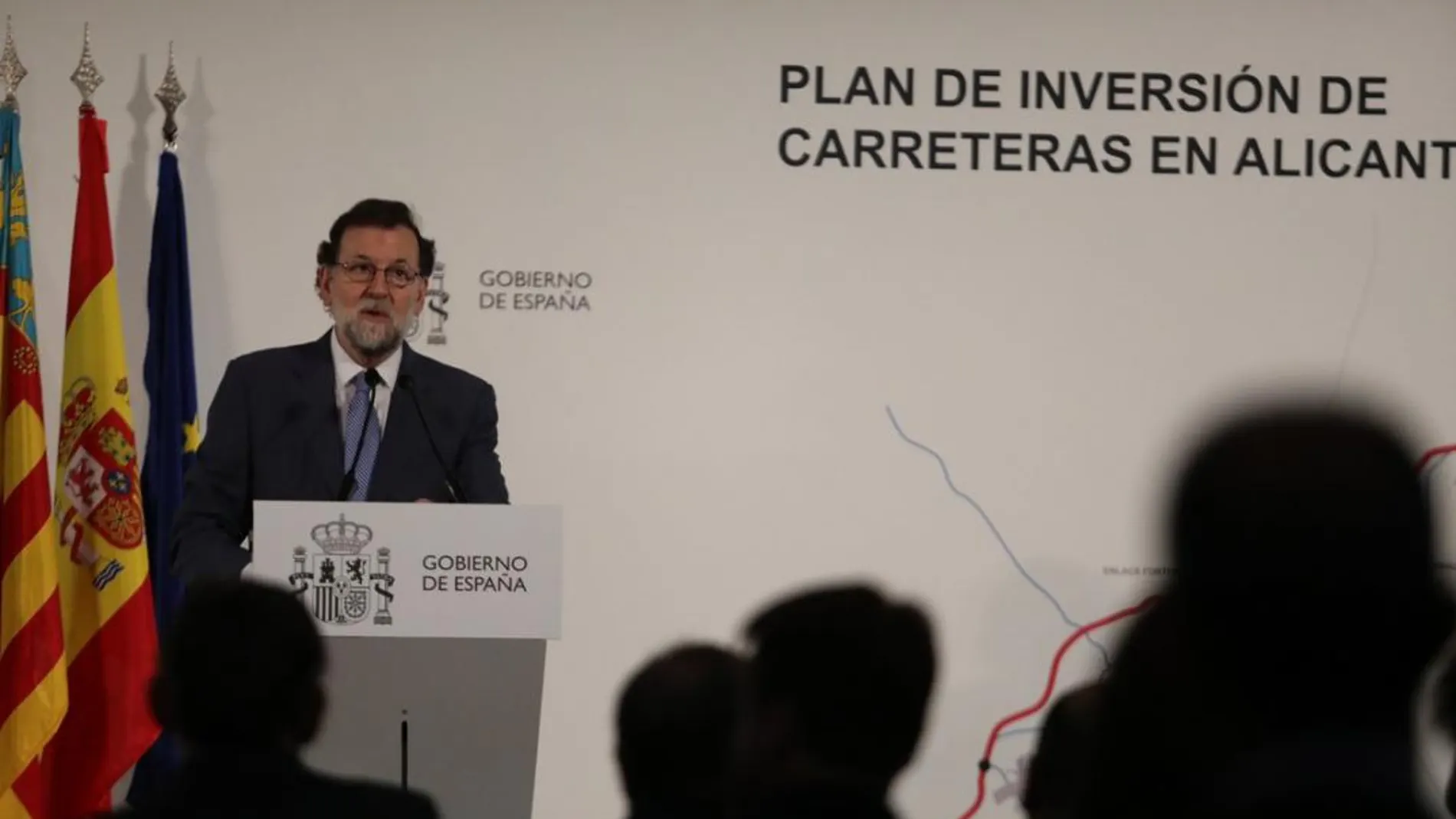 Rajoy en el 50 aniversario del aeropuerto Elche-Alicante
