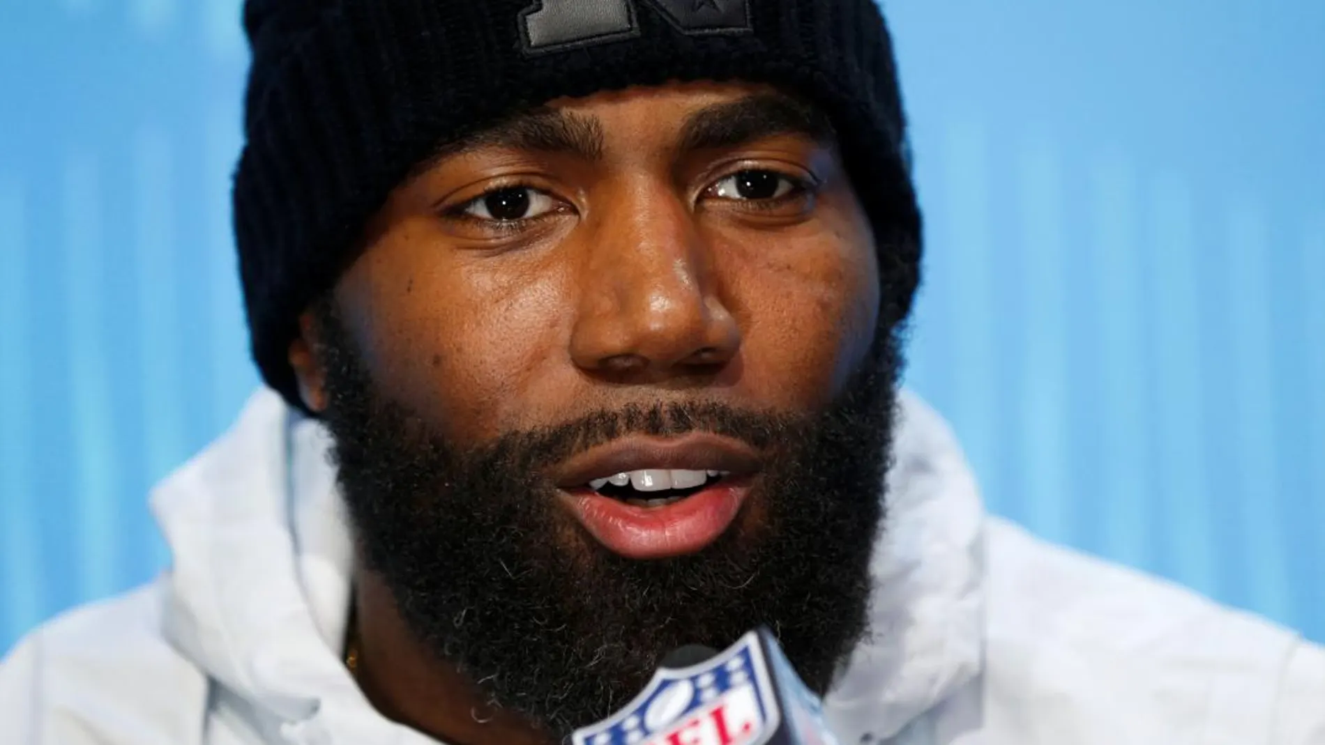 El jugador de los Eagles de Filadelfia Malcolm Jenkins