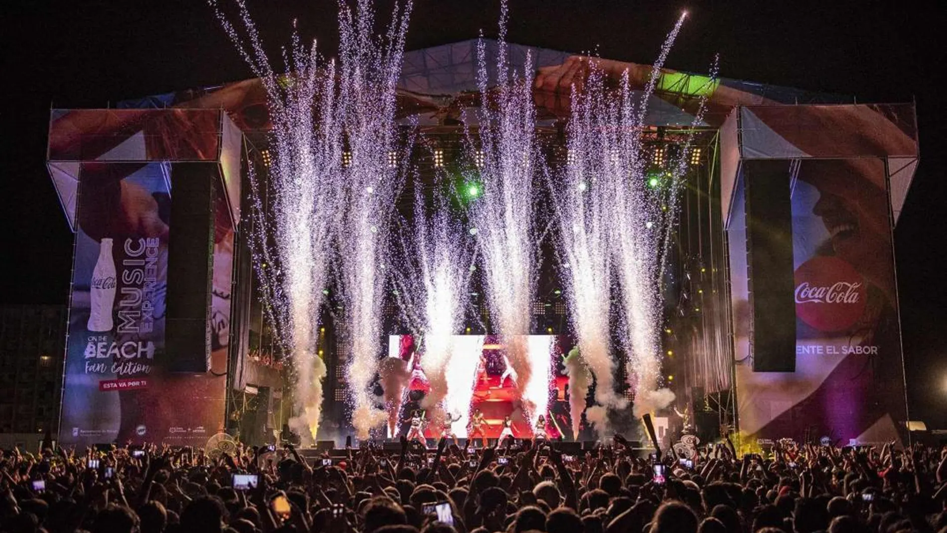 La Playa de la Misericordia, en Málaga, se llenó de música y diversión