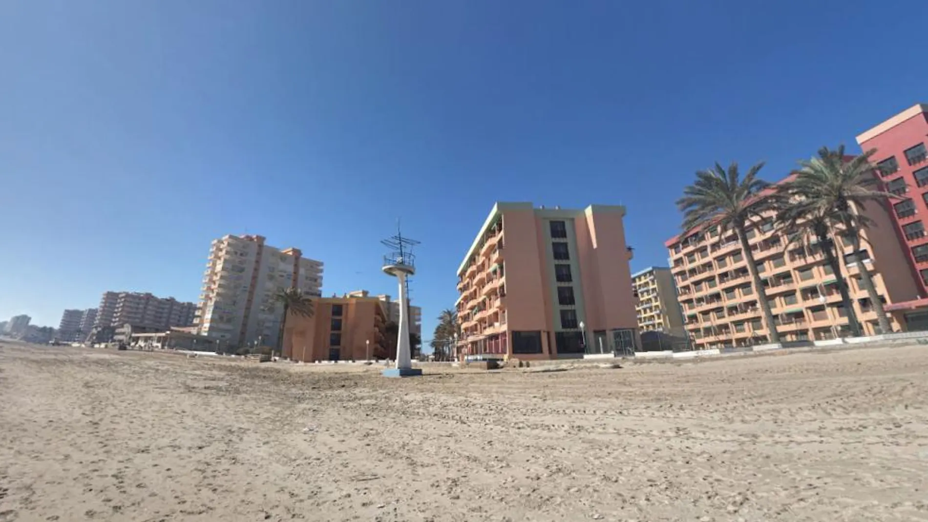 La Ley de Costas establece una distancia mínima para construir frente al mar