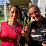 Victoria Iglesias y Teresa Navarro