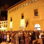 Los vecinos de Llíria se manifestaron ayer en contra del centro de recepción de menores y piden una residencia