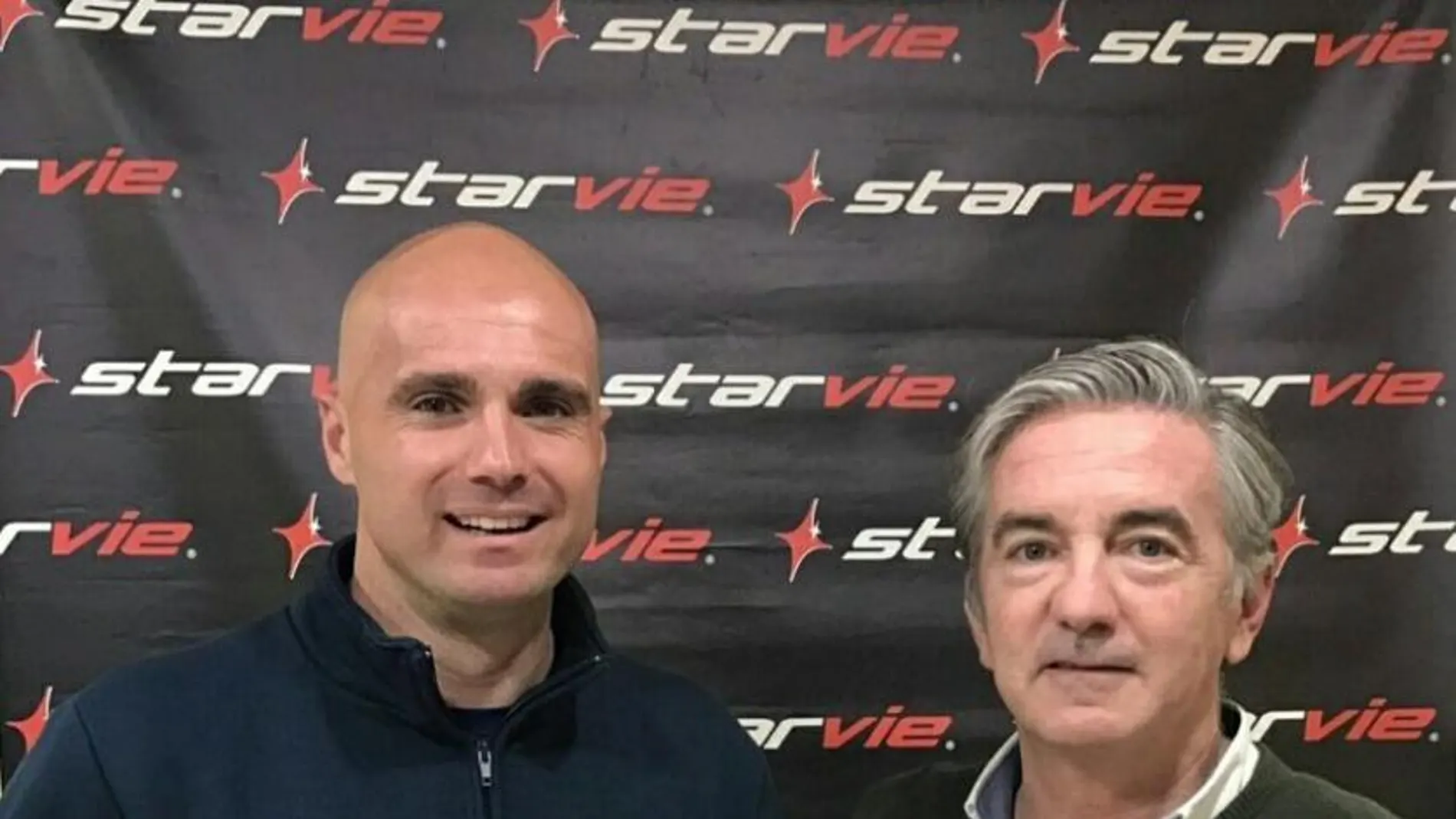 Juanjo Gutiérrez, a la izquierda, nueva incorporación de StarVie