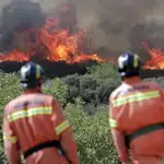  El fuego avanza sin control en ocho municipios valencianos
