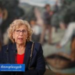 La alcaldesa de Madrid, Manuela Carmena
