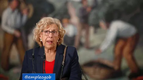 La alcaldesa de Madrid, Manuela Carmena