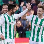 Loren Morón con el Betis.