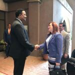 María Fernanda Espinosa (foto), canciller de Ecuador y Mary Elizabeth Flores, se enfrentan este martes en las elecciones por la presidencia de la Asamblea General de Naciones Unidas. Foto: Twitter María Fernanda Espinosa.