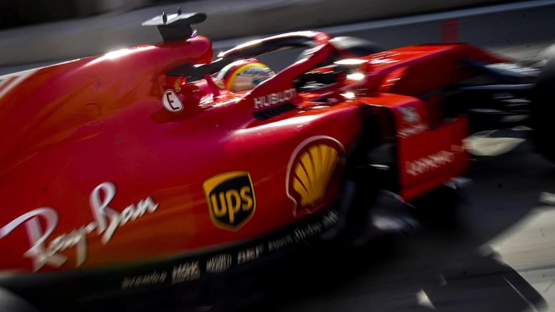 El alemán Sebastian Vettel (Ferrari)