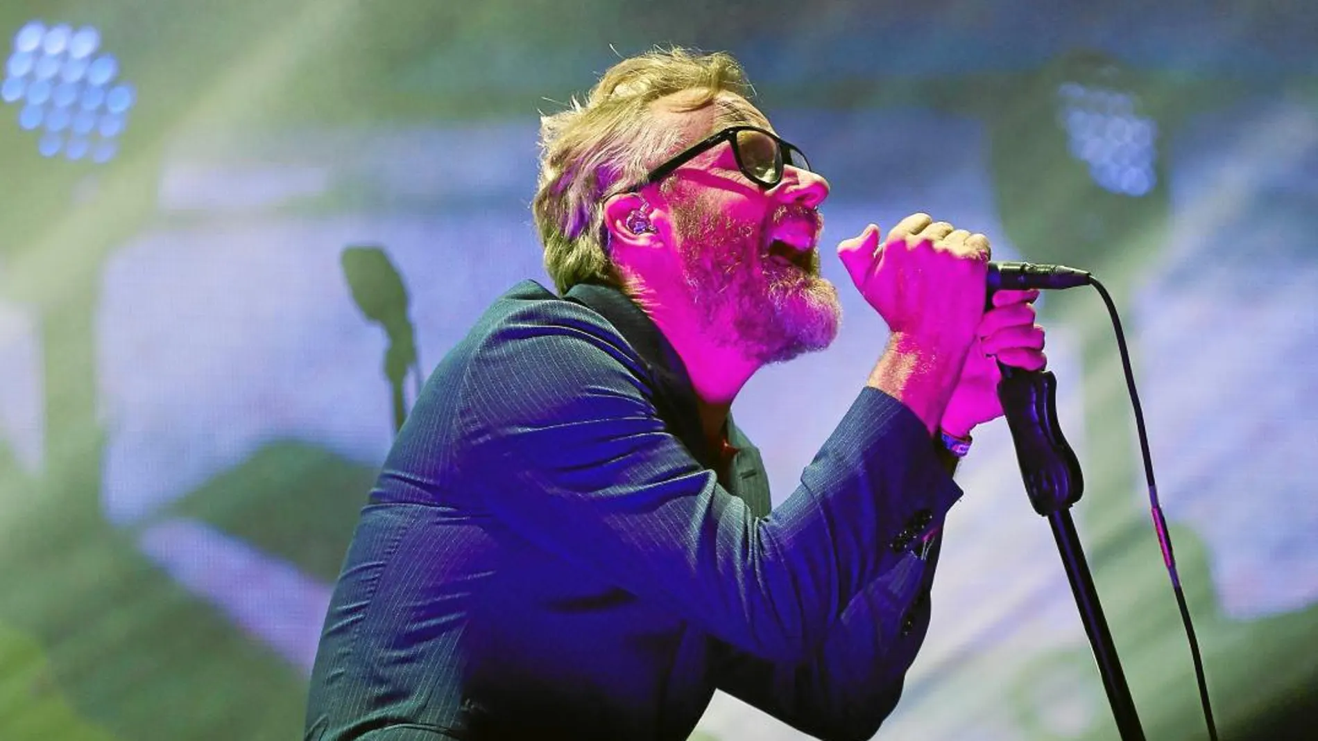 El cantante Matt Berninger, del grupo The National