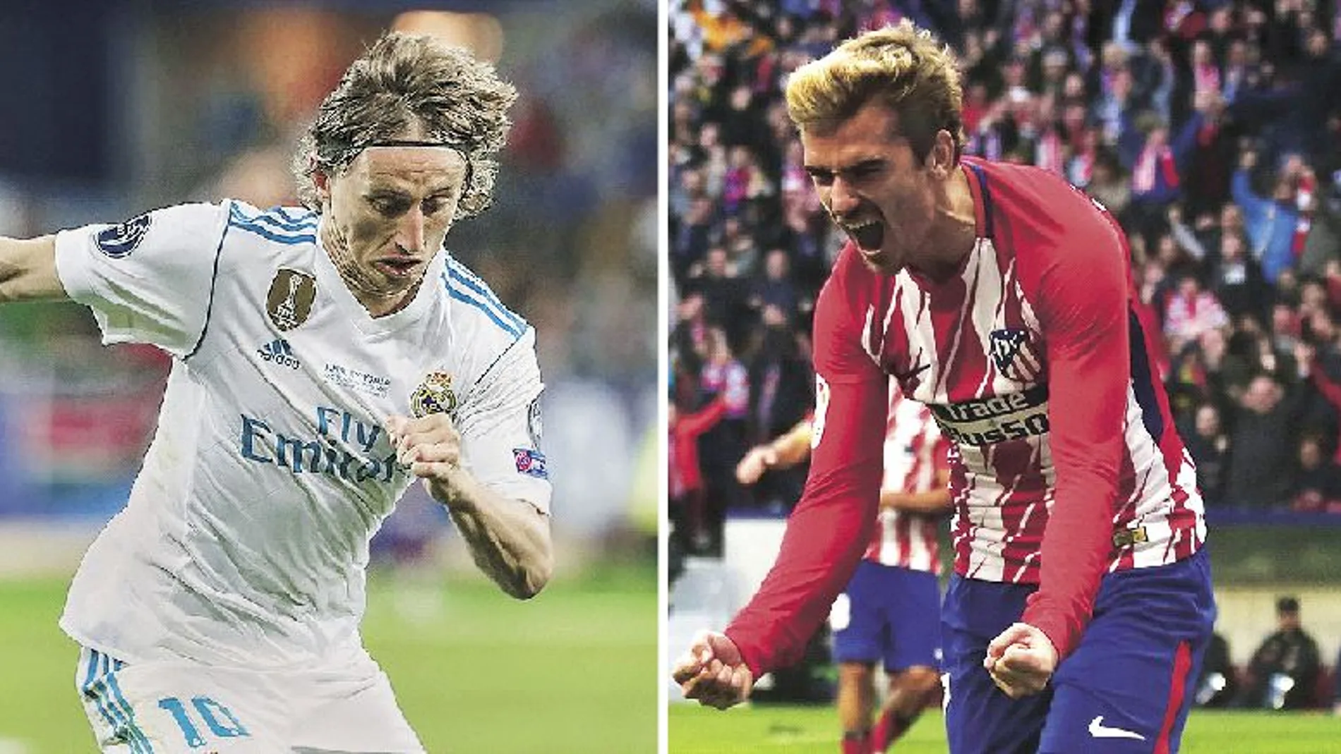 Modric y Griezmann Fotos: Gtes y Rubén Mondelo