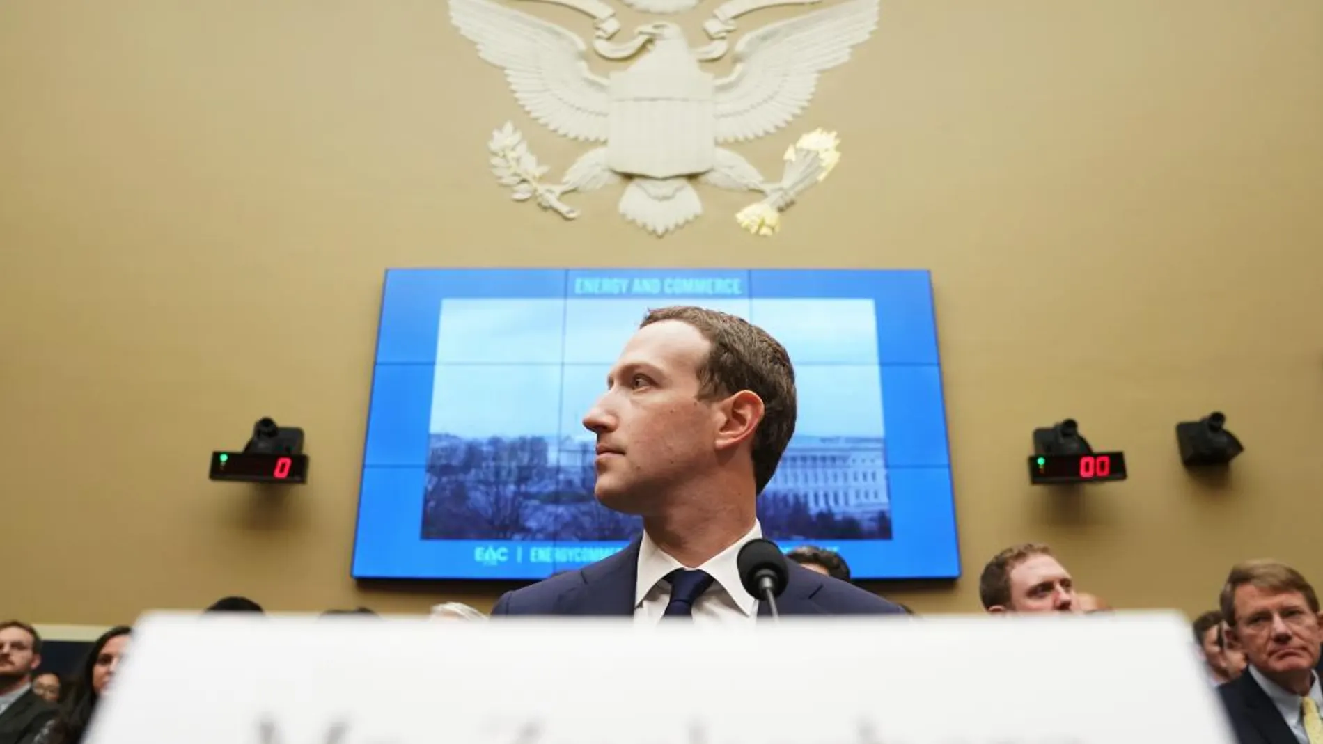 Mark Zuckerberg. (AP Photo/Andrew Harnik)