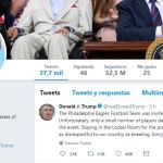 La cuenta del presidente Donald Trump en Twitter, fuente de continuas polémicas