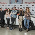 Los siete artistas son los nuevos embajadores de la marca de coches