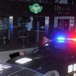 La Policía acordona la zona alrededor del Hangar Café XXI tras el trágico suceso / Twitter