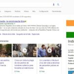 Noticias sobre India en el buscador de Google