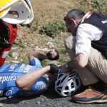 Goolaerts fue atendido por los servicios médicos de la prueba pero no salvó la vida