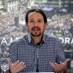 El líder de Podemos, Pablo Iglesias.