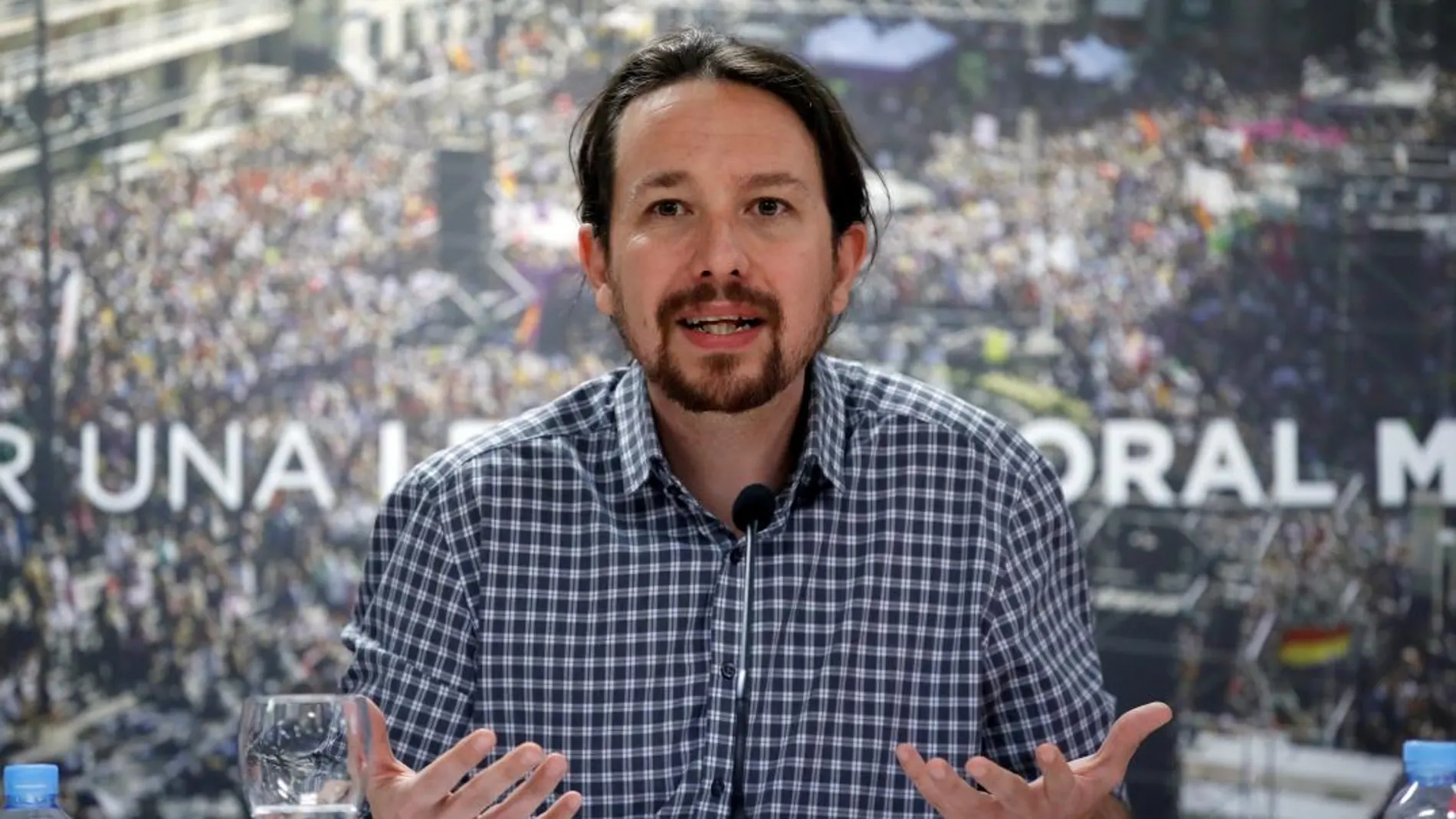 El líder de Podemos, Pablo Iglesias.