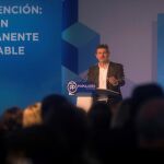 El ministro de Justicia, Rafael Catalá, interviene en la Convención Nacional del PP sobre la prisión permanente revisable que se celebra en Córdoba