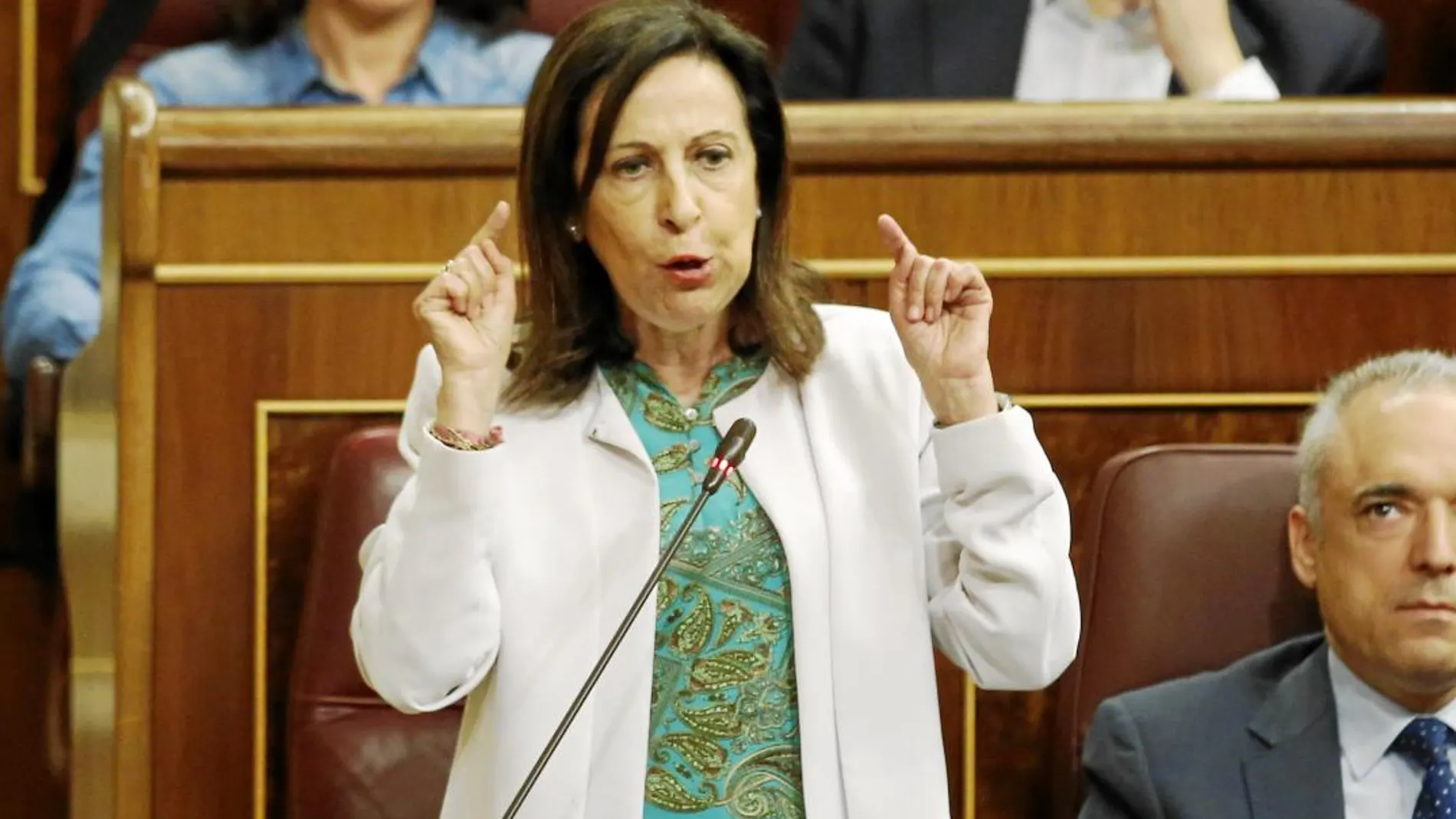 La portavoz parlamentaria del PSOE, Margarita Robles