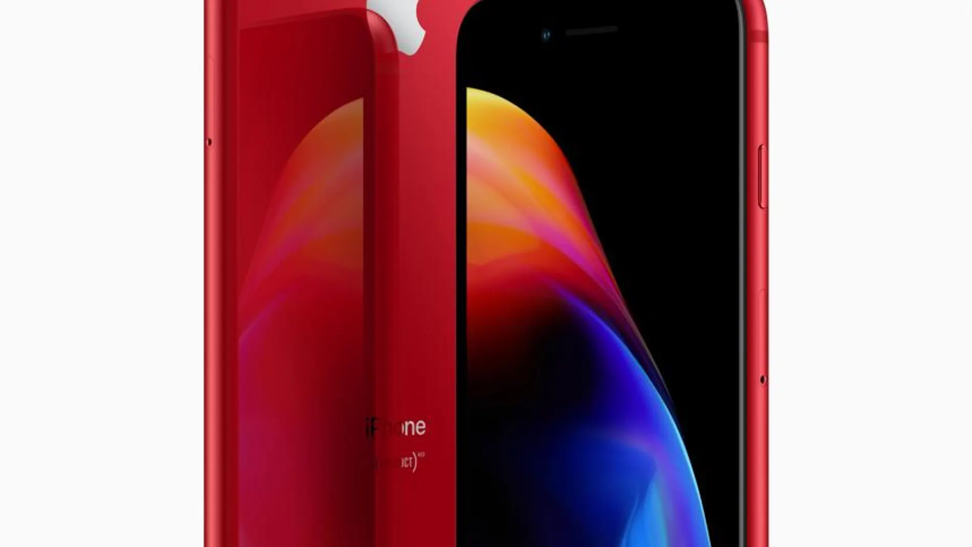 El iPhone 8 se pone rojo
