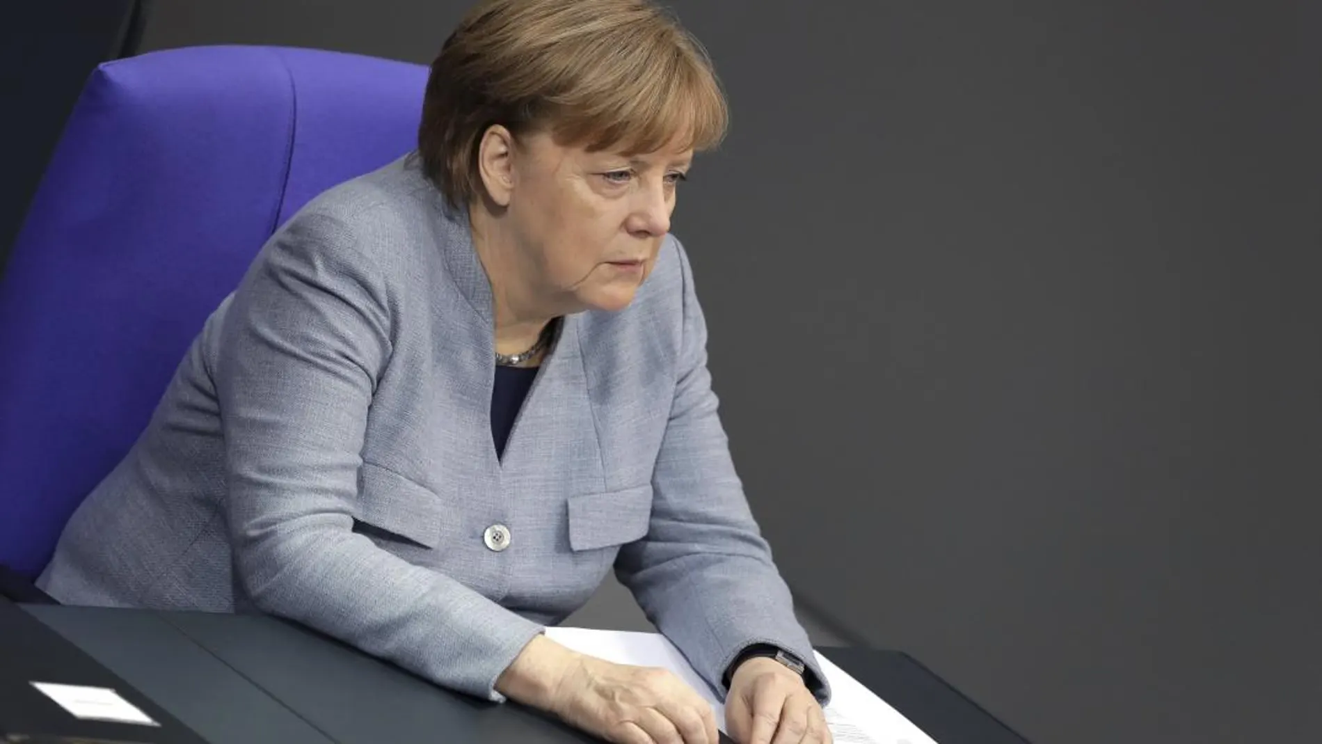 La canciller alemana, Angela Merkel, el pasado día 1