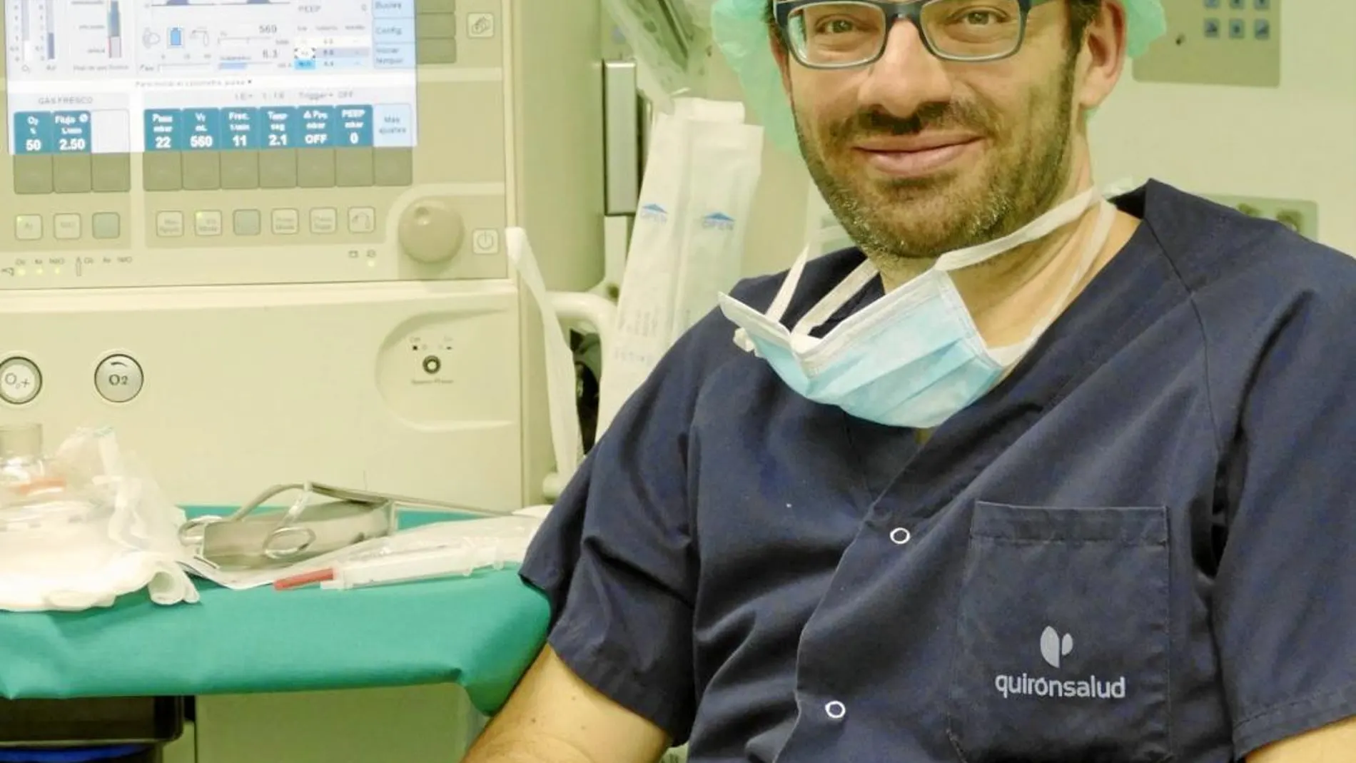 Dr. Ricardo Ojea / Jefe del Servicio de Anestesiología del Hospital Universitario Quirónsalud Madrid