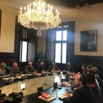 Reunión de la Mesa del Parlament