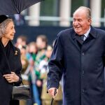 Los Reyes en el funeral del Gran Duque de Luxemburgo/Foto: Efe
