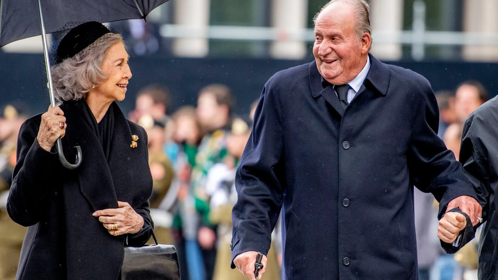 Los Reyes en el funeral del Gran Duque de Luxemburgo/Foto: Efe