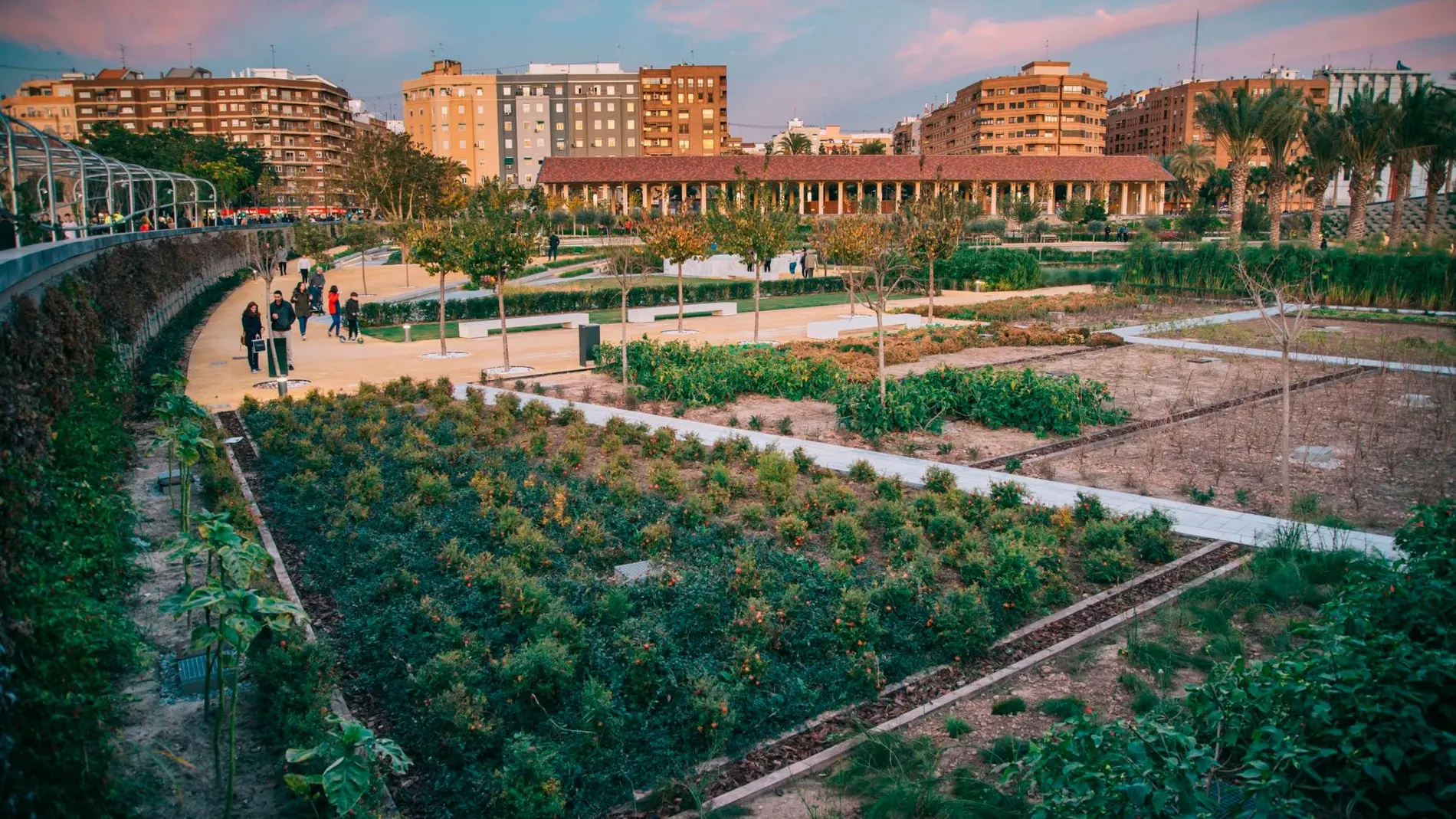 Imagen del Parque Central de Valencia