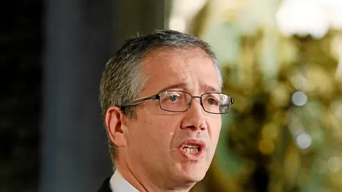 El gobernador del Banco de España, Pablo Hernández de Cos. Foto: CRISTINA BEJARANO