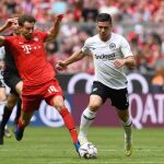 Luka Jovic durante el partido del pasado fin de semana contra el Bayern