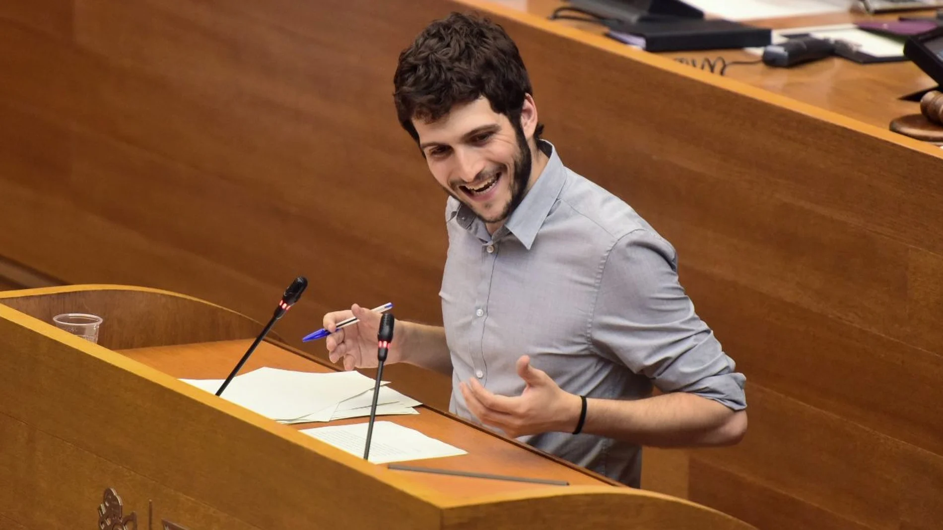 El síndic de Podemos, Antonio Estañ reclamó una reunión para establecer los objetivos prioritarios de cara al final de legislatura