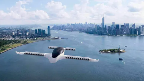 El Lilium Jet es capaz de alcanzar una velocidad máxima de 300 kilómetros por hora