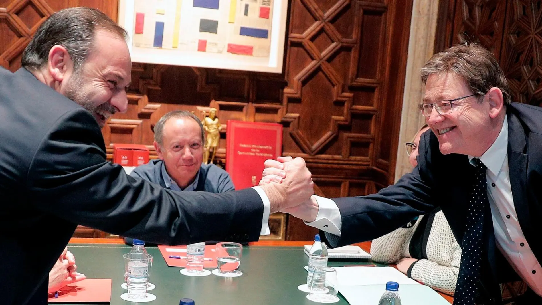 El presidente de la Generalitat, Ximo Puig, se reunió el pasado martes con el ministro de Fomento, José Luis Ábalos