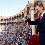 Felipe VI en la Corrida de la Beneficencia 2017