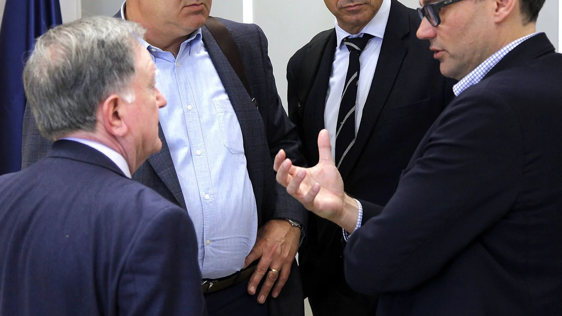 Vicent Sarrià, Dionisio García Comín y Fernando Morcillo