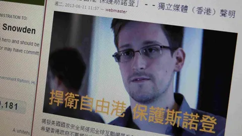Los medios de Hong Kong se hacen eco de las declaraciones de Snowden