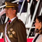 El Rey Felipe VI y la Reina Letizia en el acto conmemorativo del 175 aniversario de la Fundación de la Guardia Civil
