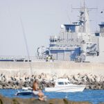 Playas de Rota cercanas a la base naval de la OTAN