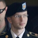 El soldado Manning, hoy en la corte militar que le ha condenado a 35 años de prisión