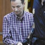 José Bretón, el pasado miércoles, esposado a su llegada al Tribunal